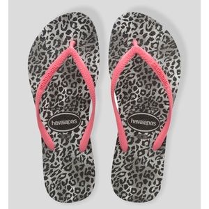❗️FINAL❗️ 🆕 HAVAIANAS Slim Leopard Flip Flops